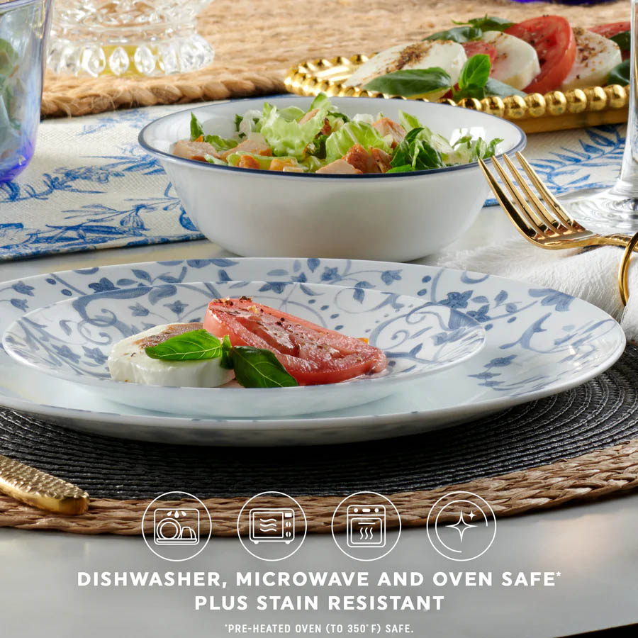 Corelle® Darlington 18-piece Dinnerware Set, Service for 6