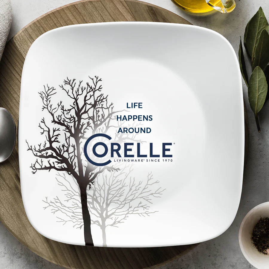 Corelle® Timber Shadows 12-piece Dinnerware Set, Service for 4