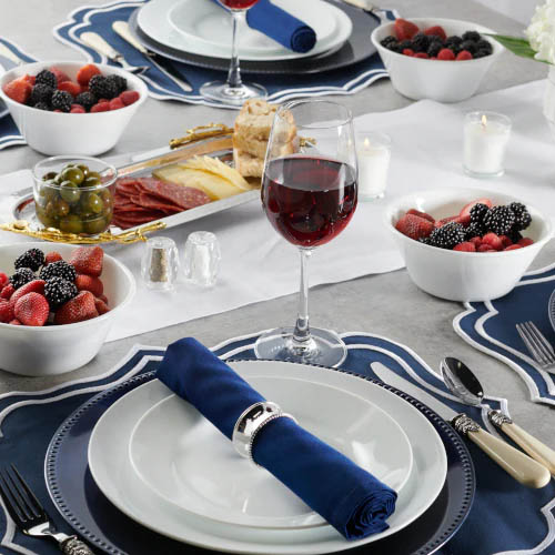 Corelle® Dazzling White Wide Rim 18pc Set, Service for 6