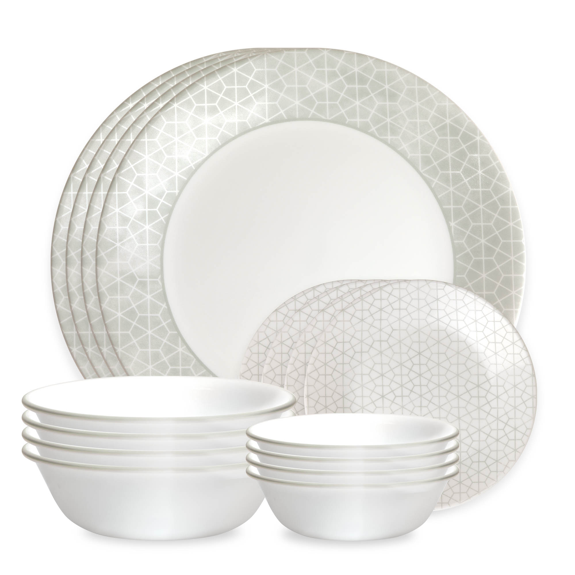 Corelle® Knox 16pc Dinner Set (No Mug)