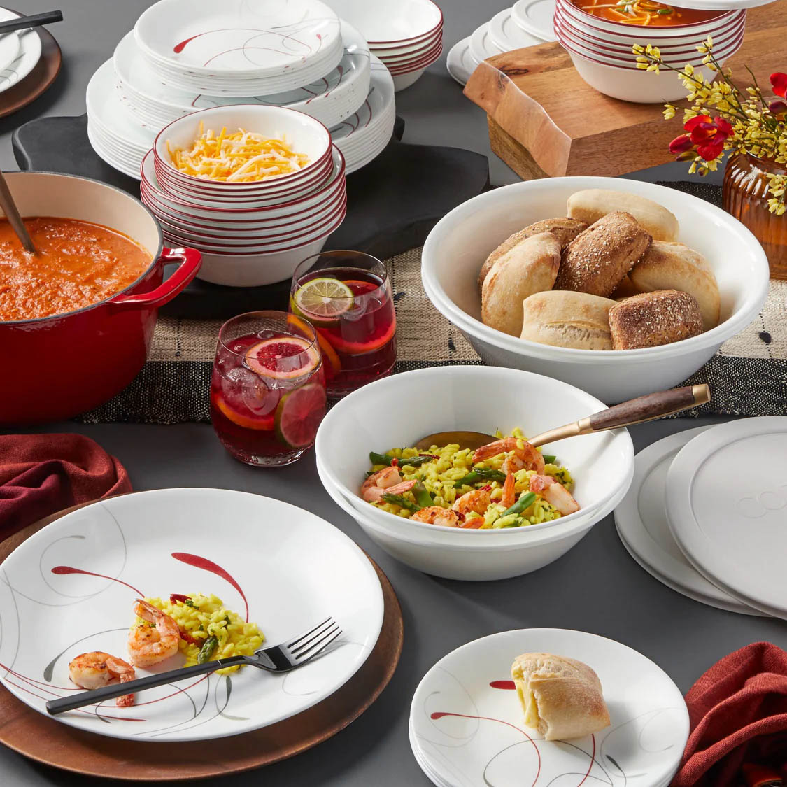 Corelle Splendor 78pc Dinner Set
