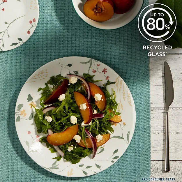 Corelle Wildflower Scatter 18pc Dinner Set