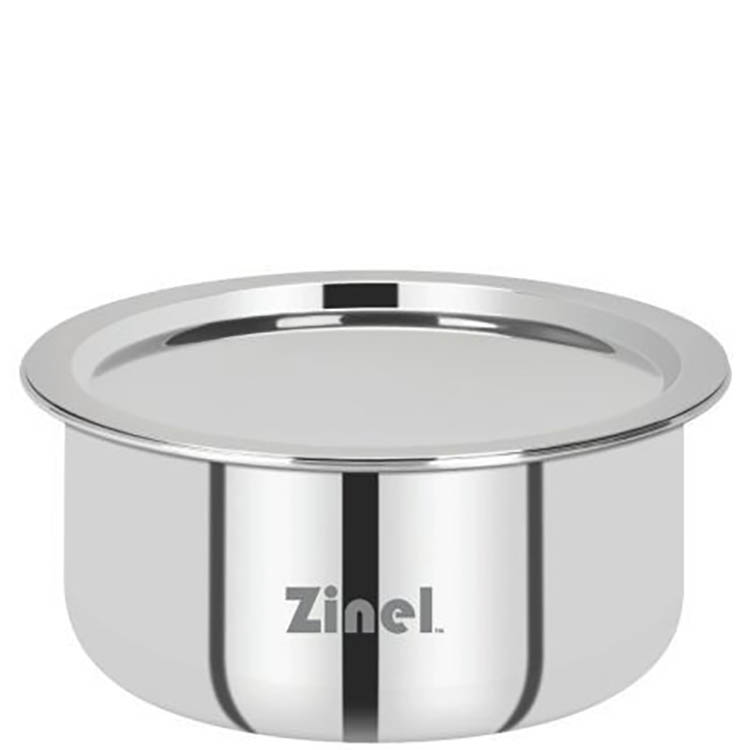 Zinel Triply Tope With SS Lid 26cm