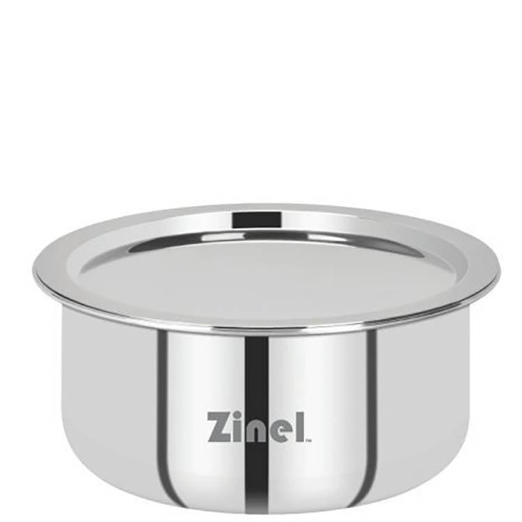Zinel Triply Tope With SS Lid 24cm