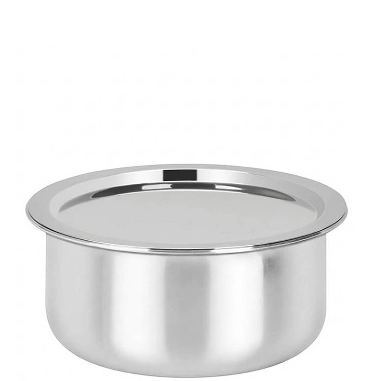 Zinel Triply Tope With SS Lid 20cm