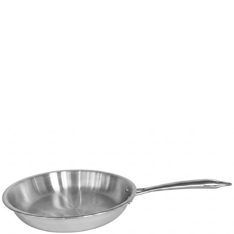Zinel Stainless Steel Triply Frying Pan 26cm