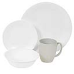 Corelle Winter Frost White 16pc Dinner Set