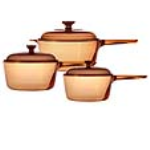 Visions 6pc Saucepan Set
