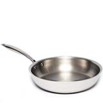 Zinel Tri-Ply Stainless Steel Frying Pan, 26cm