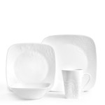 Corelle Cherish Square 16pc Dinner Set