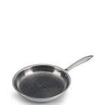 Zinel Stainless Steel Triply Honeycomb Frying Pan 20cm