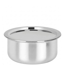 Zinel Triply Tope With SS Lid 22cm