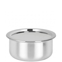 Zinel Triply Tope With SS Lid 18cm