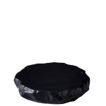 Black Broken stone platter 7" - 18cm x 4.5cm