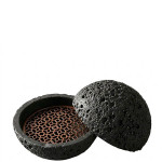 Black Volcanic Rock bowl 15cm