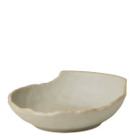 Matt Sand Beige Semi cut bowl 600ml - 8.5" - 22 x 7cm